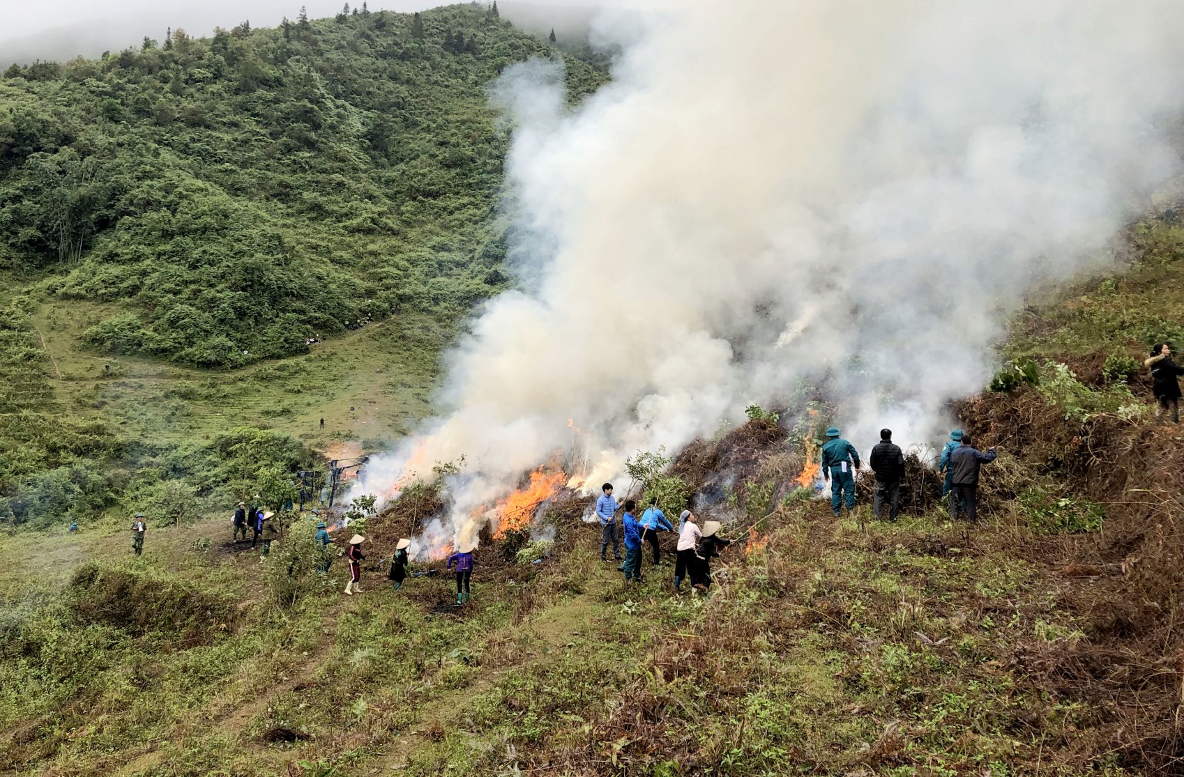Hà Giang nỗ lực triển khai quyết liệt các biện pháp phòng, chống cháy rừng